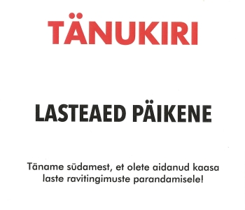 Lasteaed Päikene Heategu 2023